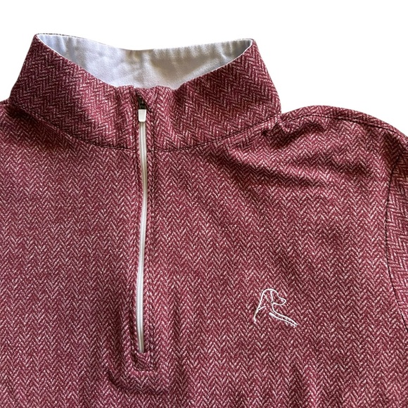 RHOBACK Herringbone Jacquard Performance Q-Zip
Women's Performance Size L red - Picture 4 of 13